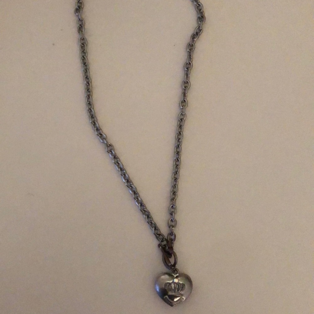 Juicy couture heart necklace